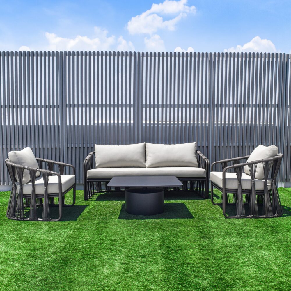 ชุดโซฟาภายนอกเชือกสาน NCR-21085-ALU1922/ Sofa Set