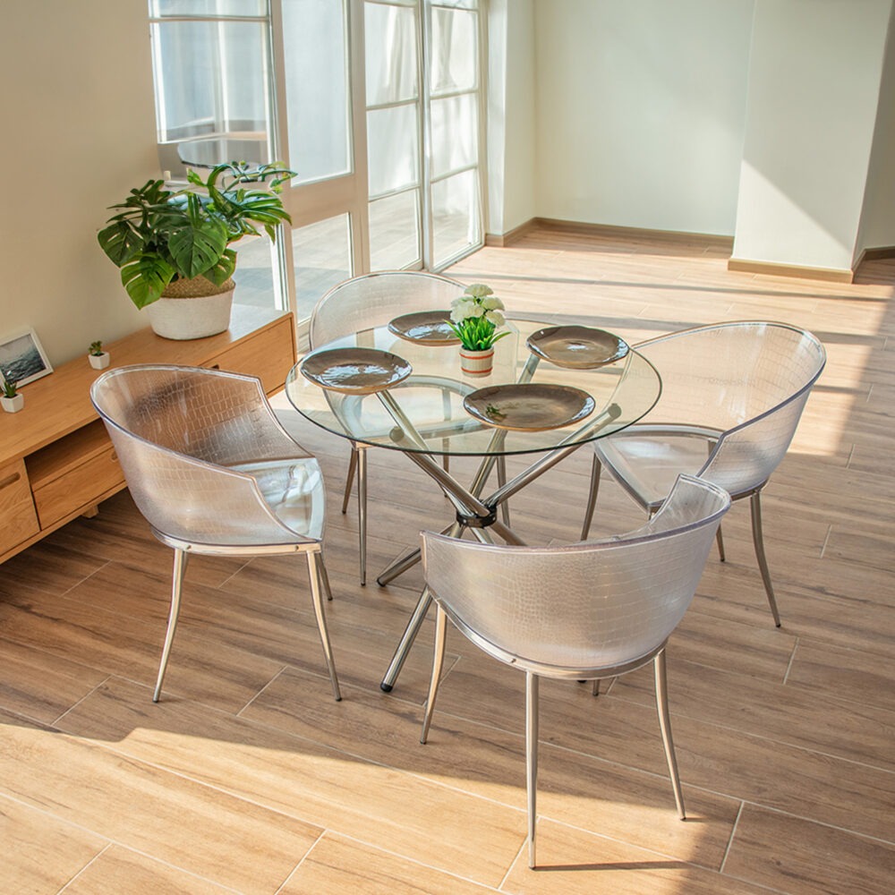 ชุดทานอาหารภายใน (4 ที่นั่ง) PC666-RT01 Dining Set