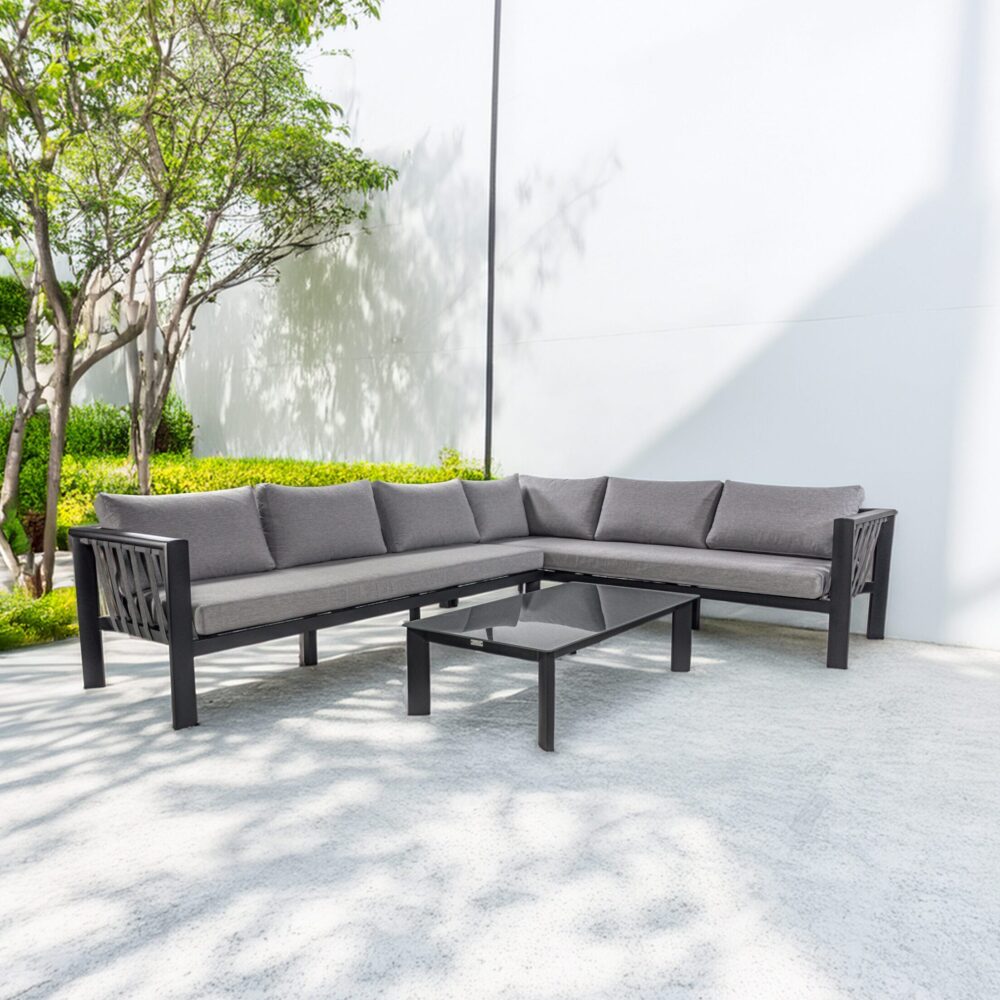 ชุดโซฟาภายนอกสานเชือก ALU683/Sofa Set