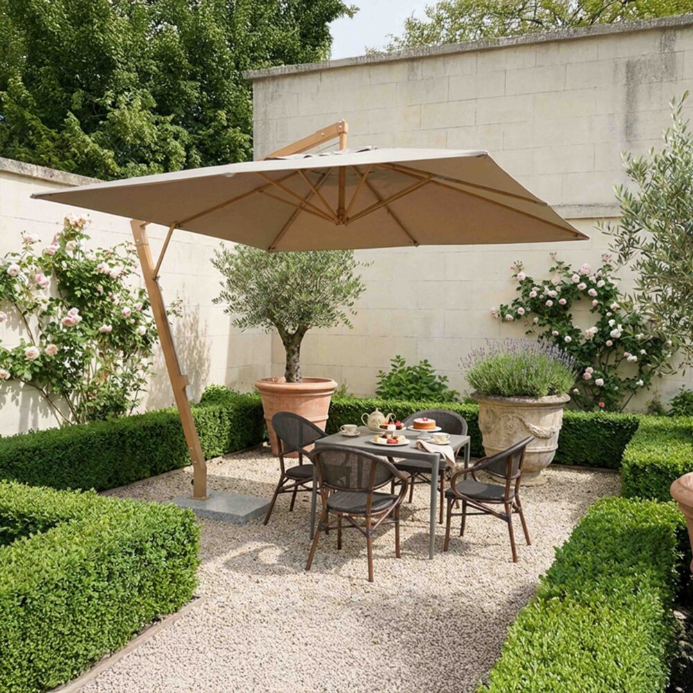 ชุดทานอาหารภายนอกอลูมิเนียม ALU6156-T2505-T1121 Dining Set